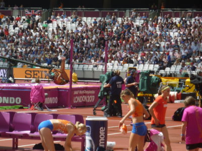 Women's pentathlon high jump