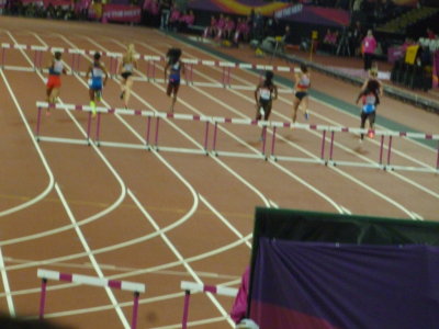 Womens 400 Metres Hurdles semi final 