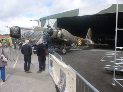 The bomber is to be the central attraction in a new hanger opening in November 2017