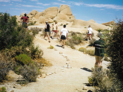 Hiking in Joshua Tree