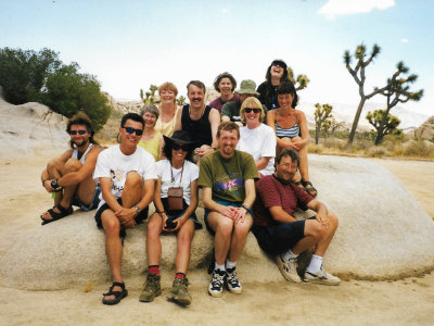 The group at Jushua Tree