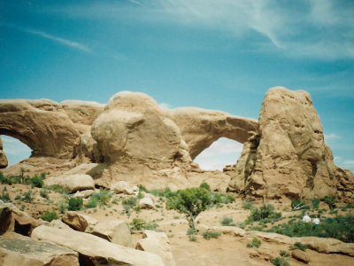 Scene from Arches National Park