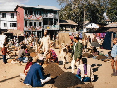 Katmandu market scene