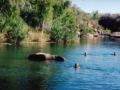 A typical Australian swimming hole