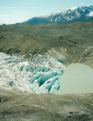 Another view of the edge of the glacier