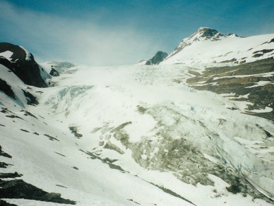 Alaskan mountain scene