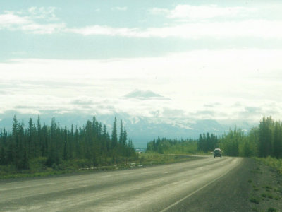 Mount McKinley in the distance