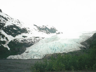 Kennicott glacier from a distance
