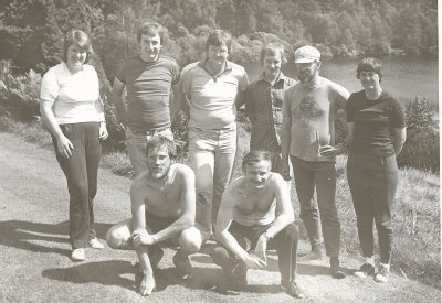On an Outward Bound course in 1980