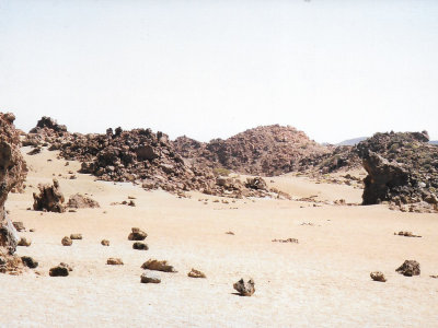 Northern lava formations in Teide NP