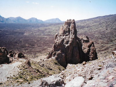 Volcanic rock formation