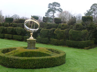 Topairy chess set in Tudor Garden