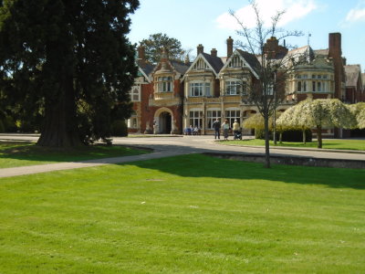 The mansion from the grounds