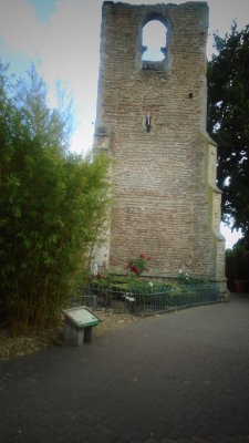 Ruins of All Souls church within zoo grounds. Restored in 2012 at cost of 200,000