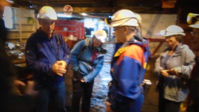 On Sunday some of us visited the Big Pit - Ex coal mine in Wales