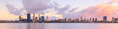 Perth and the Swan River at Sunrise, 6th May 2012