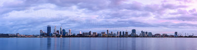 Perth and the Swan River at Sunrise, 29th August 2012