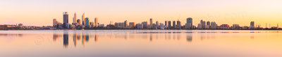 Perth and the Swan River at Sunrise, 23rd September 2012