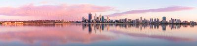 Perth and the Swan River at Sunrise, 11th November 2012