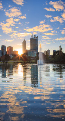 Perth Sunrise, 4th June 2013