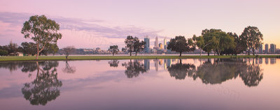 Sunrise by the Swan River, 5th July 2013