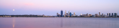 Perth and the Swan River at Sunrise, 18th November 2013