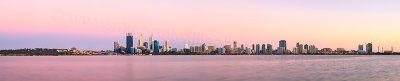 Perth and the Swan River at Sunrise, 23rd November 2013