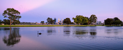 Sunrise by the Swan River, 27th November 2013