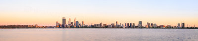 Perth and the Swan River at Sunrise, 12th December 2013