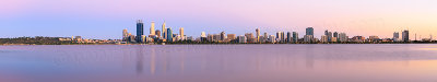 Perth and the Swan River at Sunrise, 29th December 2013