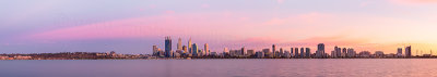 Perth and the Swan River at Sunrise, 12th March 2014