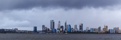 Perth and the Swan River at Sunrise, 15th May 2017