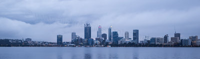 Perth and the Swan River at Sunrise, 19th May 2017