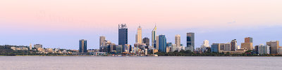 Perth and the Swan River at Sunrise, 9th January 2018
