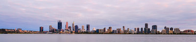 Perth and the Swan River at Sunrise, 2nd February 2018