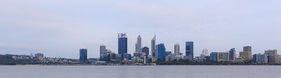 Perth and the Swan River at Sunrise, 7th February 2018