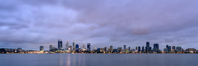 Perth and the Swan River at Sunrise, 19th February 2018
