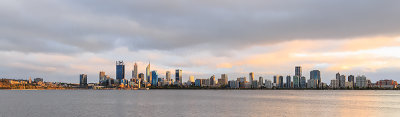 Perth and the Swan River at Sunrise, 20th February 2018
