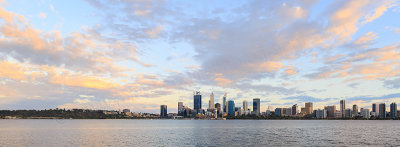 Perth and the Swan River at Sunrise, 25th February 2018