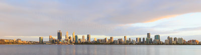 Perth and the Swan River at Sunrise, 27th February 2018