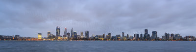 Perth and the Swan River at Sunrise, 26th March 2018