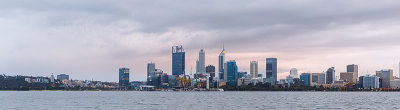 Perth and the Swan River at Sunrise, 6th May 2018