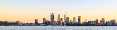 Perth and the Swan River at Sunrise, 20th July 2018