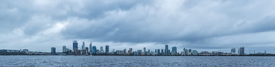 Perth and the Swan River at Sunrise, 28th August 2018