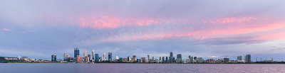Perth and the Swan River at Sunrise, 4th October 2018