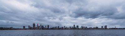 Perth and the Swan River at Sunrise, 12th October 2018