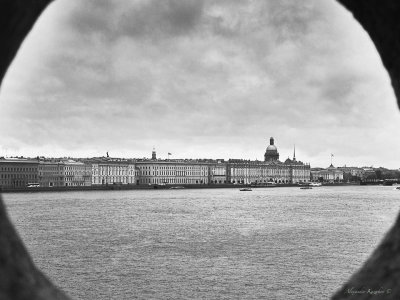 Palace Quay, view of The Winter Palace.