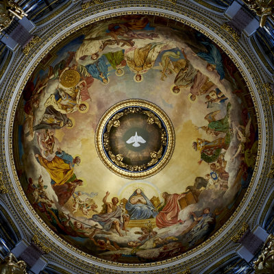 St. Isaac's Cathedral, dome fragment