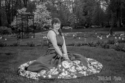 Amongst the flowers