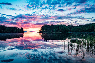 Morning Sunrise Millinocket Lake